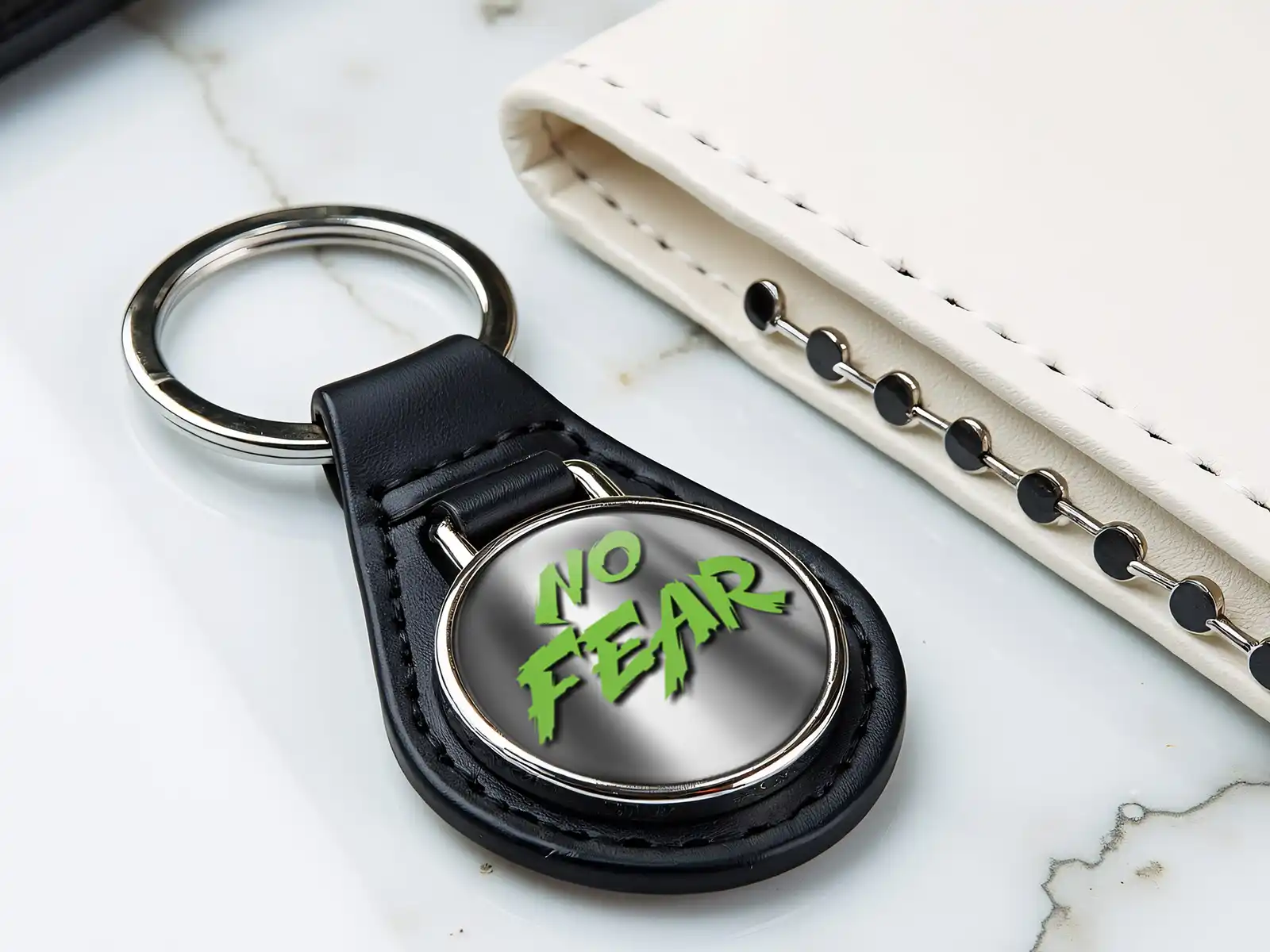 Motorcycle Keychain Sturdy Minimal Modern Form